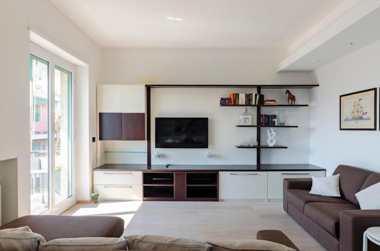Апартаменты Joivy Great Flat With Sea View Генуя Экстерьер фото