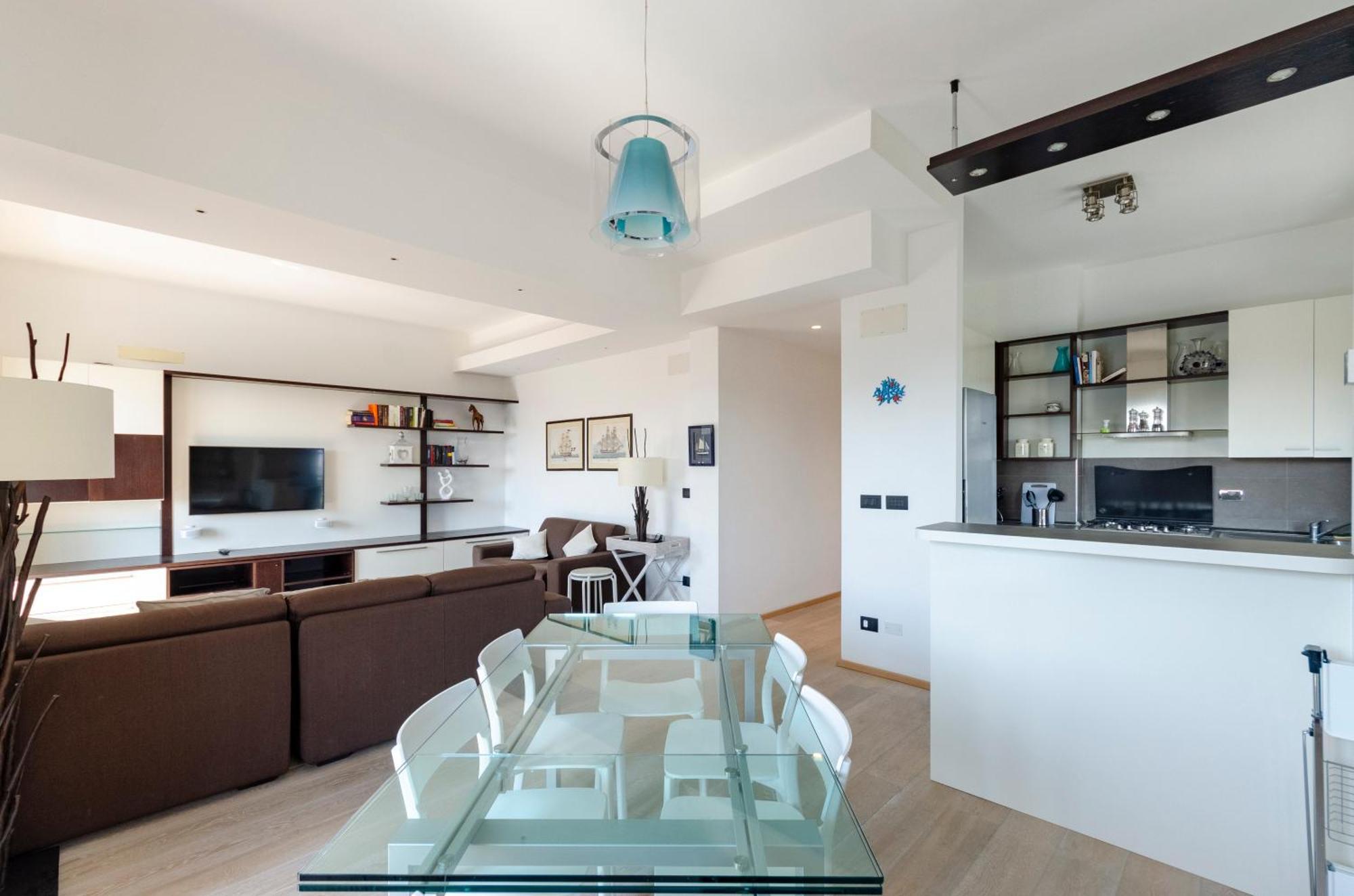 Апартаменты Joivy Great Flat With Sea View Генуя Экстерьер фото
